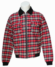 Women′s Plaid Jacket Winter Jacket Cotton Filled Jacket