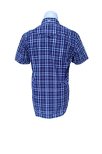 Cool, Comfortable, Sweat-Absorbing and Breathable Short Sleeve Plaid Shirt