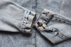Futuramic Design Girls Denim Jacket with Two Big Pockets, Outwear Denim Jackets
