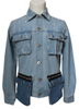 Delicate Design Hanging Pockets Jackets, Men′s Denim Jackets