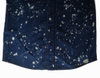 Men′s Cotton Casual Shirts, Collarless Short Sleeves Denim Shirts