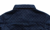 Blue Long Sleeve Shirt with White Spots for Children