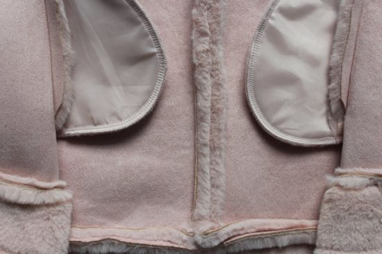 Women′s Winter Warm Loose Faux Suede Outwear Coat