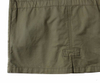 Children′s Zip Fastening Olive Hooded Wind Coat