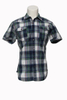 New Design Casual Grid Short-Sleeved Mens Shirts