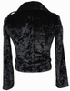 Hot Sale Black Velvet Fascinating Jackets for Lady