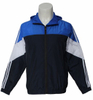 Children′s Zip Fastening Patchwork Hooded Sport Coat