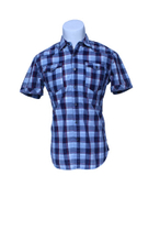 Fashion High Quality Grid Cotton Men′s Shirts with Factory Price