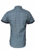 Boutique Type Cotton Casual Short Sleeve Stripe Shirt for Men