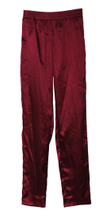 Dramatic Claret-Red Slacks for Women, Lady′s Casual Pants