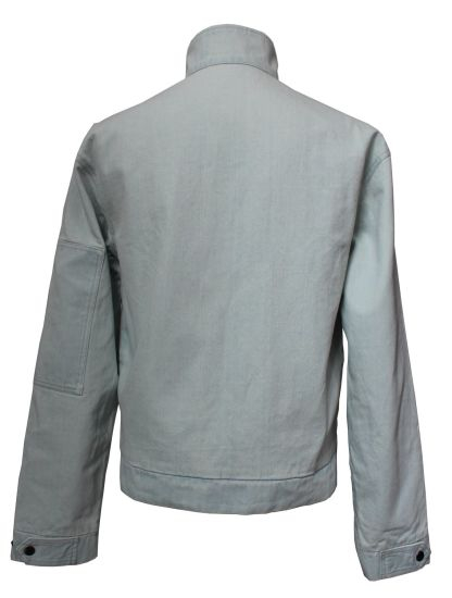 Men′s Standing-Collared Denim Jackets, Cotton Leisure Denim Jackets