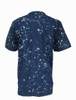 Men′s Cotton Casual Shirts, Collarless Short Sleeves Denim Shirts