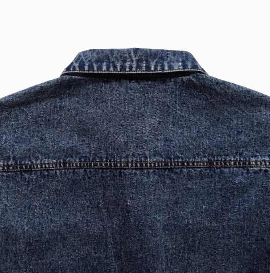 Cotton Leisure Denim Jackets, Light Blue Wash Denim Jackets for Men