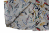 Boutique Type White Cotton Casual Fashion Short Sleeve Flora Shirt for Men