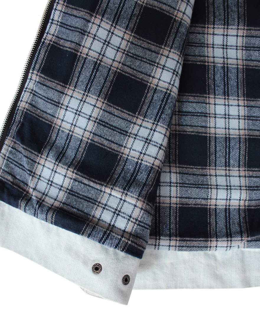 Men's Standing-Collared Denim Jackets, Heavy Duty Leisure Denim Jackets