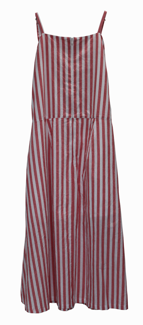 Women Dress Summer Sexy Striped Slip Dress Sleeveless