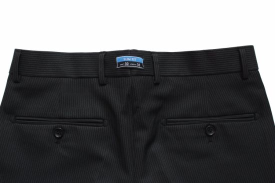 Classic Design Men′s Straight Pants Suits Trousers Formal Pants