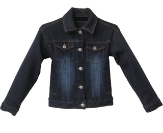 Chic Style Cold Protective Kid Denim Jackets