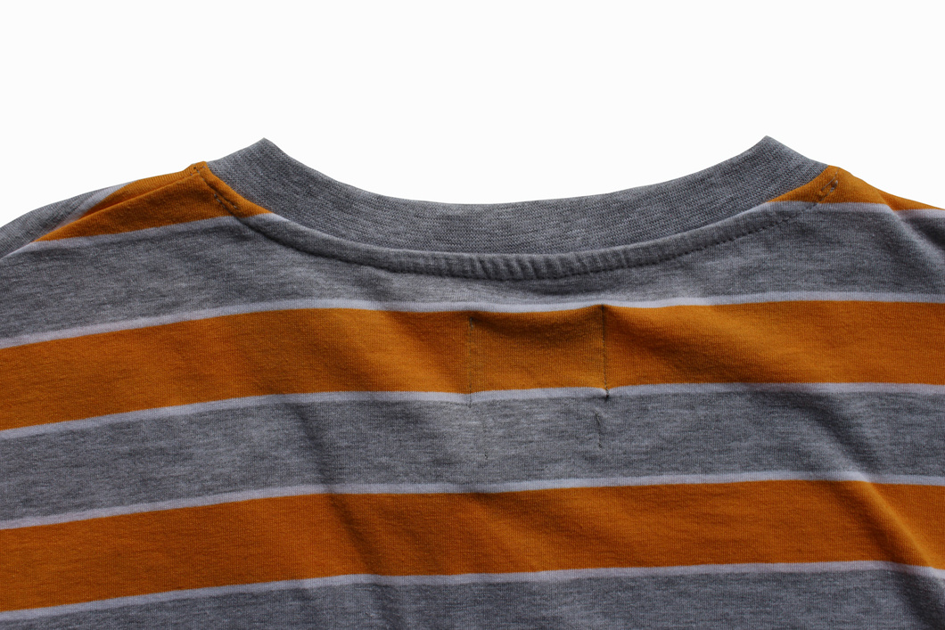 Custom Boutique Men's Cotton Round Neck T-Shirt, Men's Striped T-Shirt