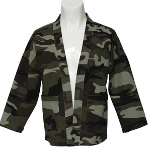 Men′s Camouflage Kimono