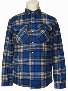 Plaid Jacket Cotton Filled Jackets, Heavy Duty Jackets, Men′s Plaid Shirt