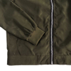 Custom High-End Pure Polyester Men′s Olive Bomber Jacket