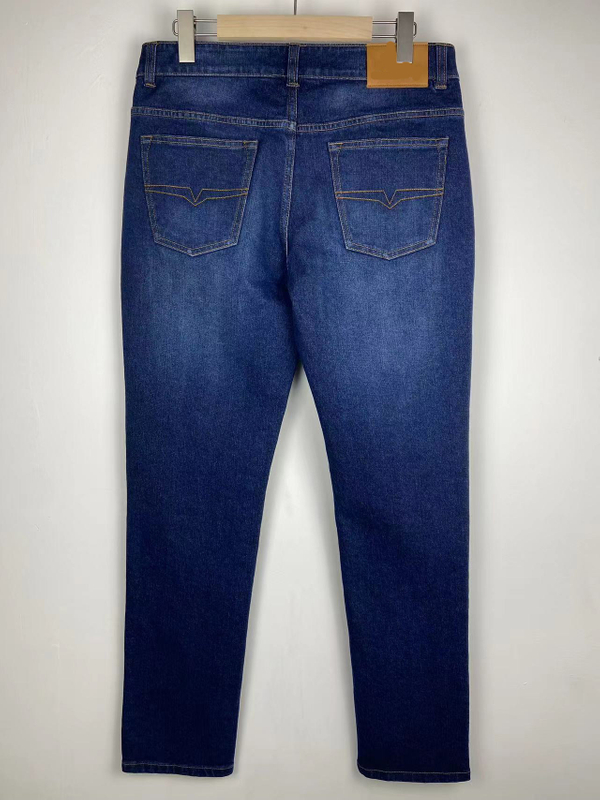 Fashion blue Leisure Stretch Denim male jeans Pants 