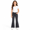Girls High Waist Soft Stretch Casual Flared Denim Jeans