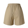 Women Loose Fit Wide-Leg High Waisted Summer Casual Shorts
