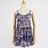 Women's Summer Casual Chiffon Floral Beach Tiered Slip Dress