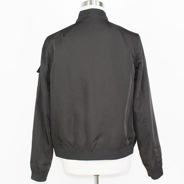 Men's Poly Functional Sports Zipper Fashion Bomber Jacket