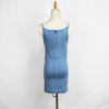 Women's Summer Slim Fit High-Elastic Sexy Strap Denim Dress