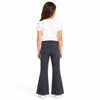 Girls High Waist Soft Stretch Casual Flared Denim Jeans