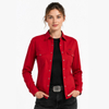 Women's Long Sleeve Custom Embroidery Slim Fit Western Button Shirt