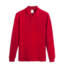 Men Wholesale Custom Casual Clothing Cotton Knit Long Sleeve Work Polo Shirt