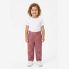 Girls Casual Cotton Corduroy Pants with Ruffle Elastic Waist