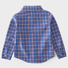 Boys Retro Cotton Clothing Children Plaid Long Sleeve Spring Thin Casual Shirt