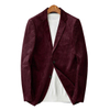 Vintage Corduroy Spring Autumn Single-Breasted Casual Business Suit for Men