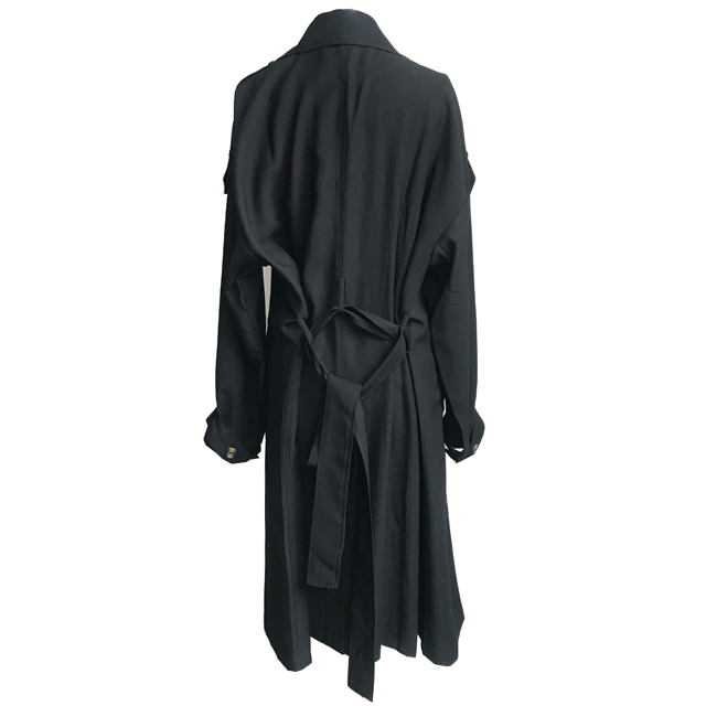 Long dust coat for woman