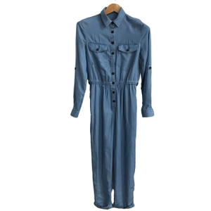 Tencel Jumpsuit Overalls Pants for Tall Womens