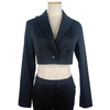 Fashion black short blazer ladies jacket