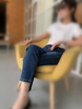 Fashion Leisure Stretch Denim Pants Woman