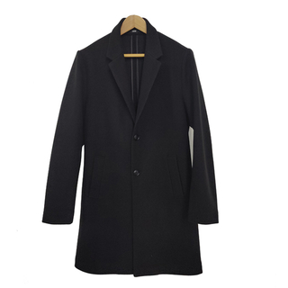 Wholesale Black Melton Coat Mens Plus Size