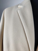 Fashion Slim Fit White Color Melton Men Apparel Jacket Coat Blazer