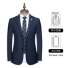 Men's Bespoke 2 Piece Business Prom Wear Formal Balzer Pants Grooms Wedding Suits