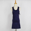 Women's Slim Fit High-Elastic Sexy Sleeveless Denim Party Dress