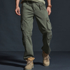 Men's Trousers Cotton Spandex Loose Baggy Outdoor Hiking Cargo Straight Work Pants