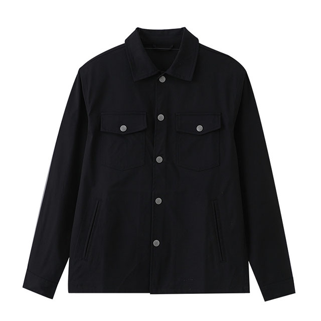 Men's Retro Casual Wear-Resistant Stain-Resistant Waterproof Workwear Jacket