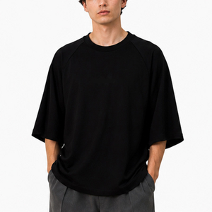 Men Oversized Unisex Short Sleeve Korean Style Streetwear Cotton T-Shirt