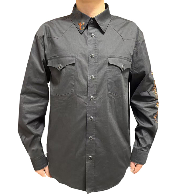 black shirt